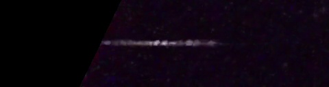 Unprocessed fireball image