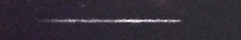 Unprocessed fireball image