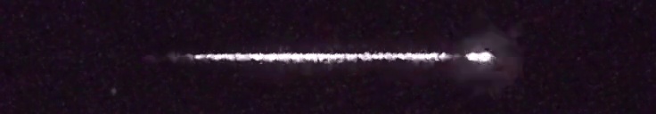 Unprocessed fireball image