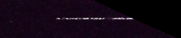 Unprocessed fireball image