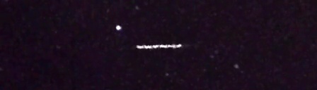 Unprocessed fireball image