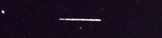 Unprocessed fireball image