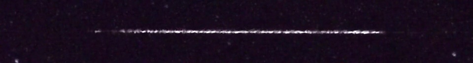 Unprocessed fireball image