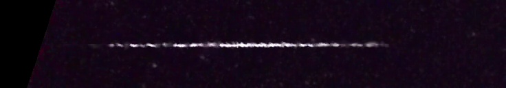 Unprocessed fireball image