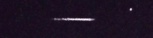 Unprocessed fireball image