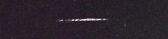 Unprocessed fireball image