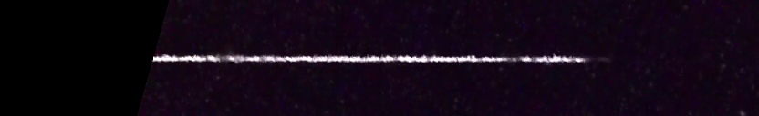 Unprocessed fireball image