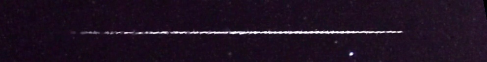 Unprocessed fireball image