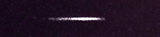 Unprocessed fireball image