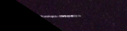 Unprocessed fireball image