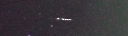 Unprocessed fireball image