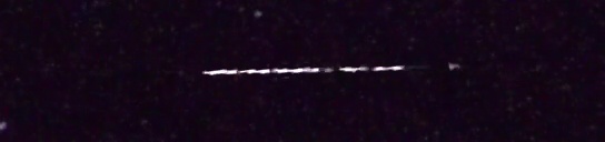 Unprocessed fireball image