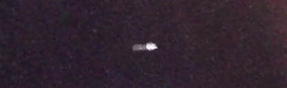 Unprocessed fireball image