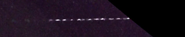 Unprocessed fireball image