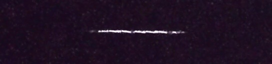 Unprocessed fireball image