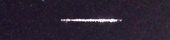 Unprocessed fireball image