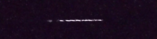 Unprocessed fireball image