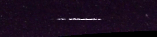 Unprocessed fireball image