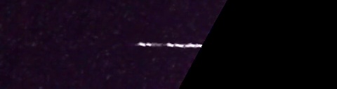 Unprocessed fireball image