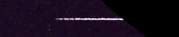 Unprocessed fireball image