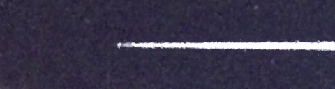 Unprocessed fireball image