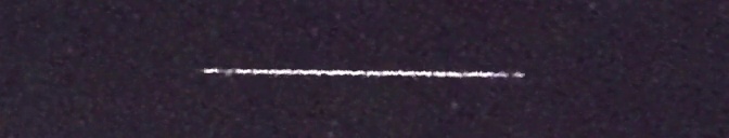 Unprocessed fireball image