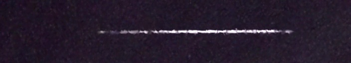 Unprocessed fireball image