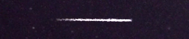 Unprocessed fireball image