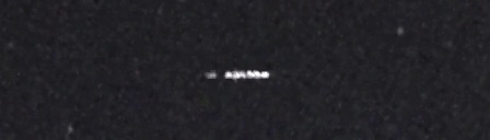 Unprocessed fireball image