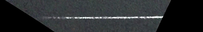 Unprocessed fireball image