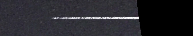 Unprocessed fireball image