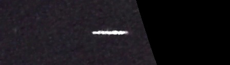 Unprocessed fireball image