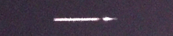 Unprocessed fireball image