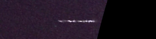 Unprocessed fireball image