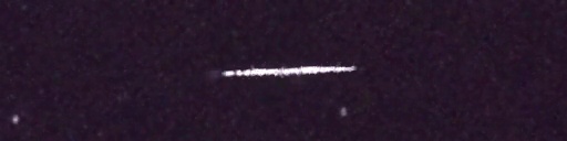 Unprocessed fireball image