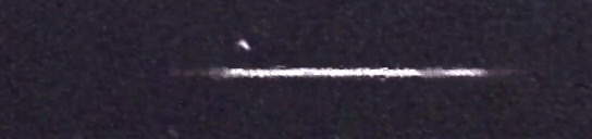Unprocessed fireball image