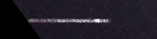 Unprocessed fireball image