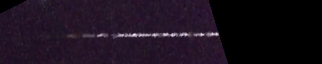 Unprocessed fireball image