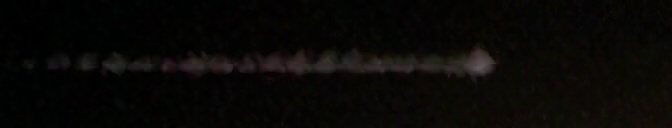 Unprocessed fireball image