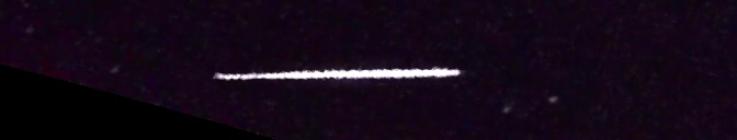 Unprocessed fireball image