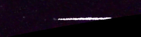 Unprocessed fireball image