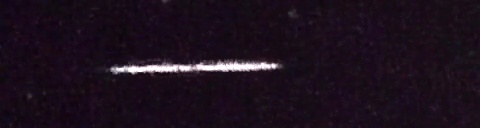 Unprocessed fireball image