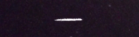 Unprocessed fireball image