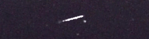Unprocessed fireball image