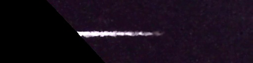 Unprocessed fireball image