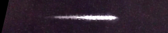 Unprocessed fireball image