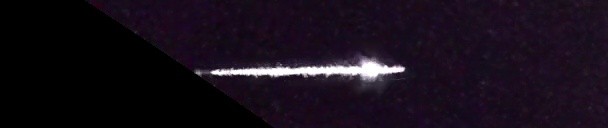Unprocessed fireball image