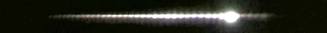 Unprocessed fireball image