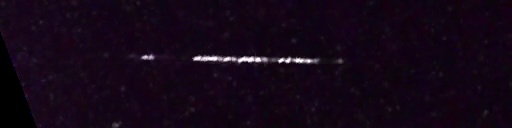 Unprocessed fireball image