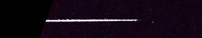 Unprocessed fireball image